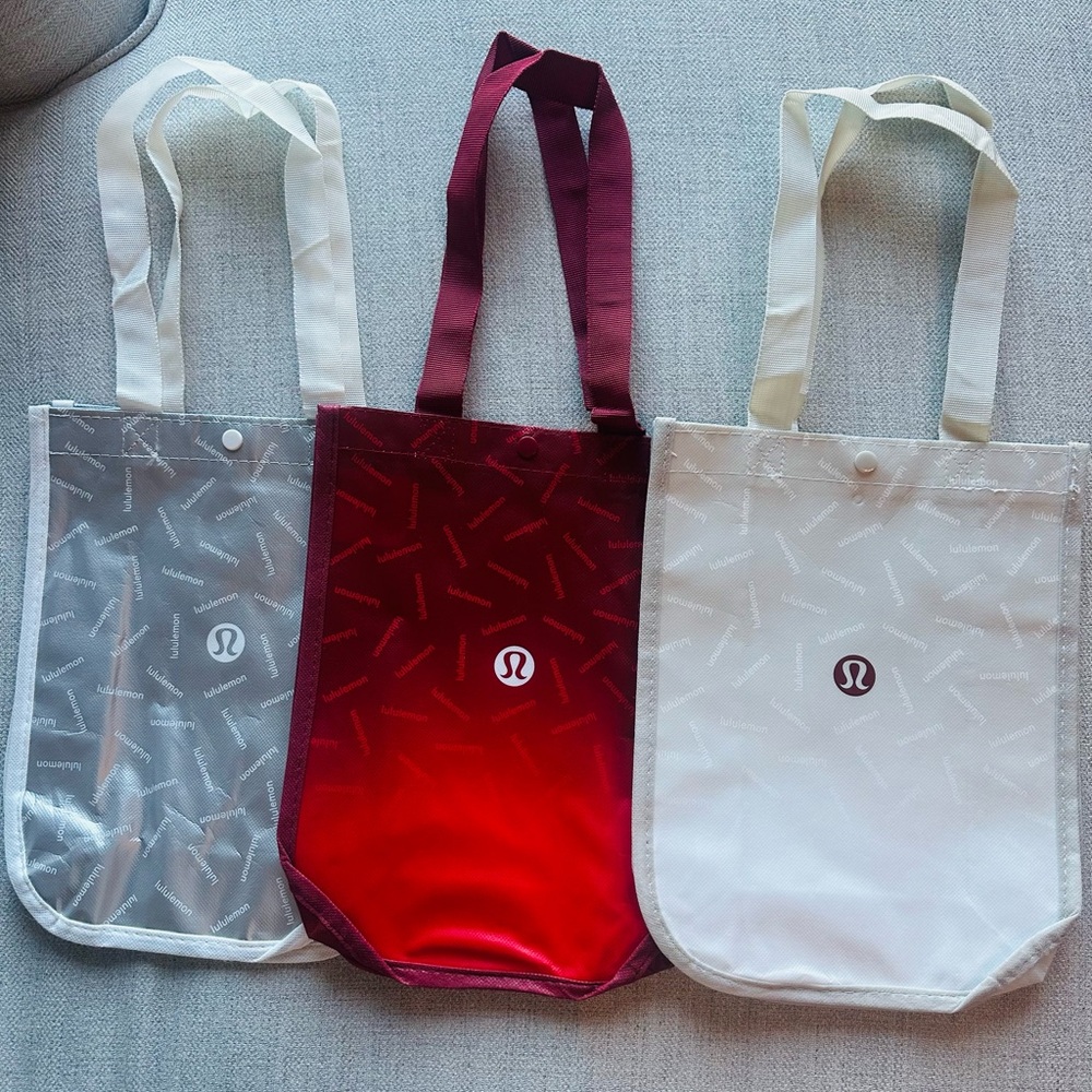 lululemon athletica Tote Bag Set of 3